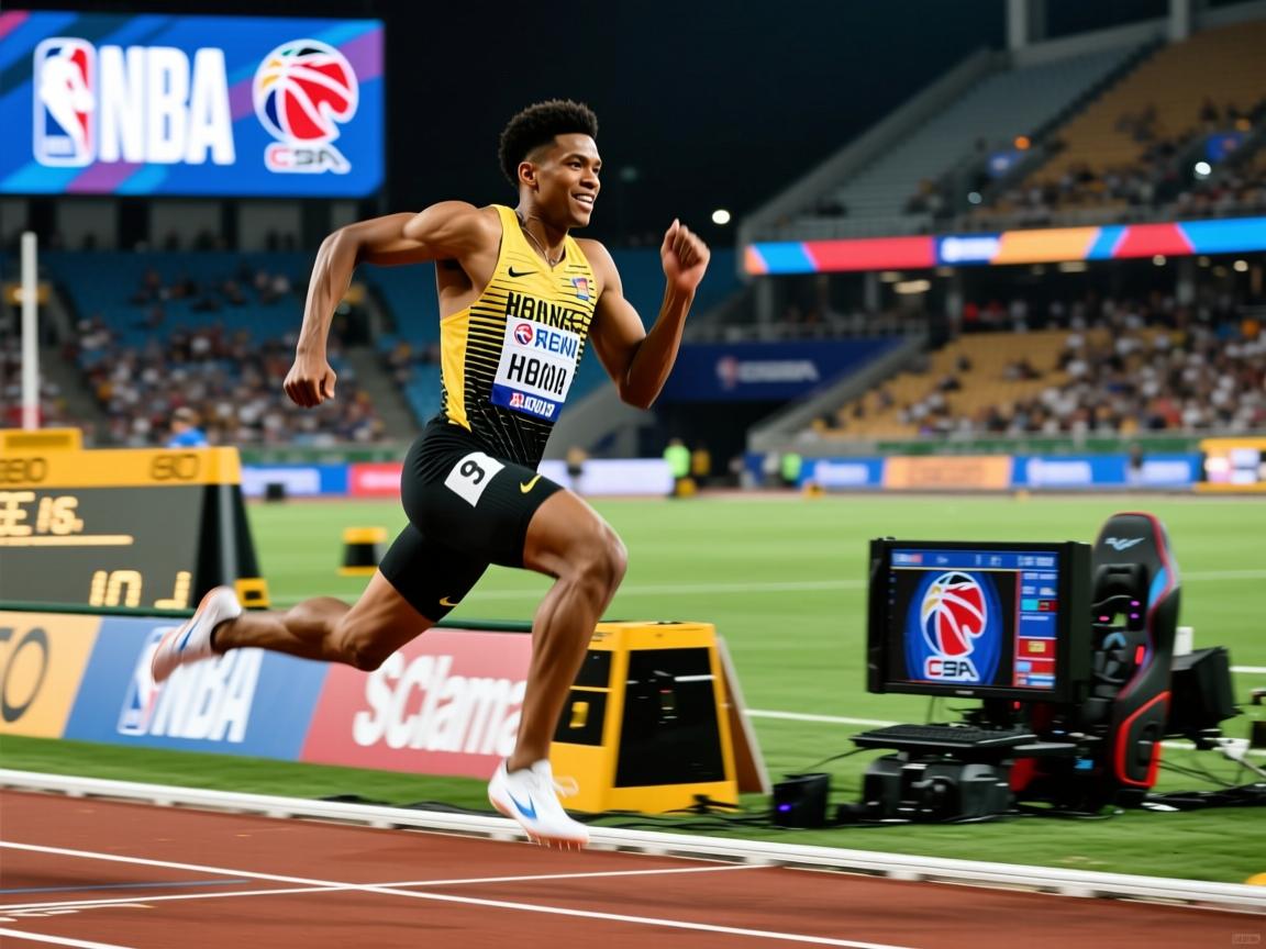 男子田径竞速比赛中黑马夺冠，创纪录！  第4张